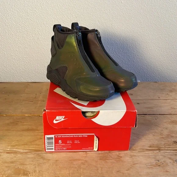 NIKE W AIR HUARACHE RUN MID PRM - Picture 2 of 11